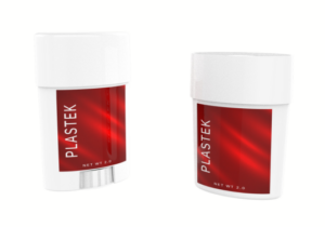 Plastic refill deodorant stick