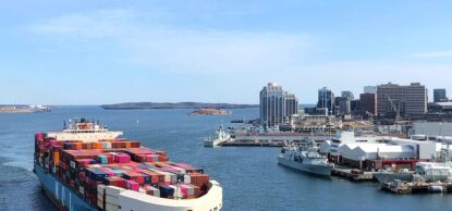 ship delivering manufacturing products