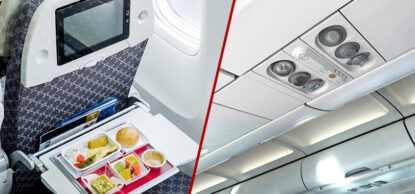 plastic parts in aircrafts